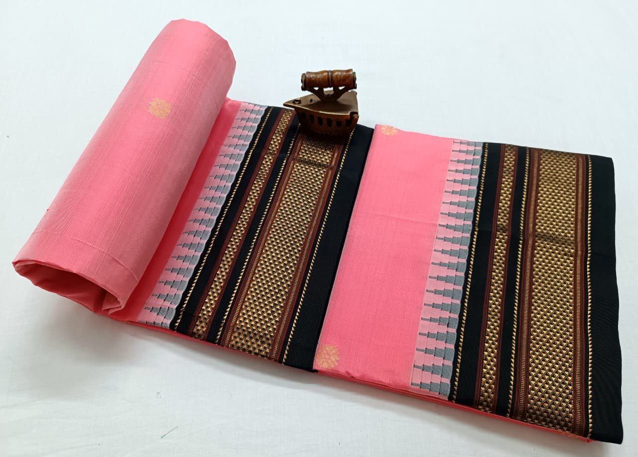 Chandrakor Paithani Pure Silk image 32