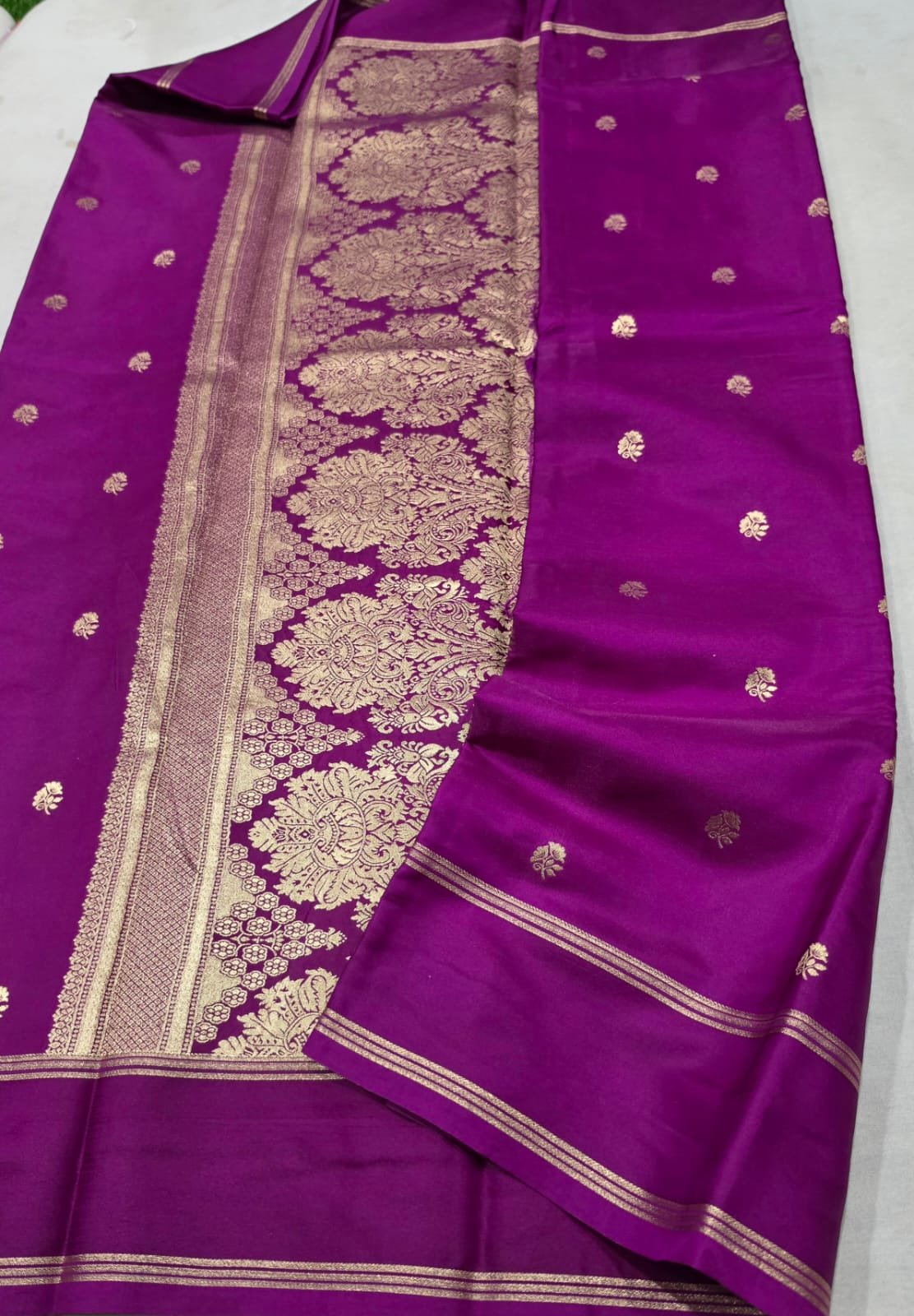 Premium Gajji silk sarees! Rich pallu image 8