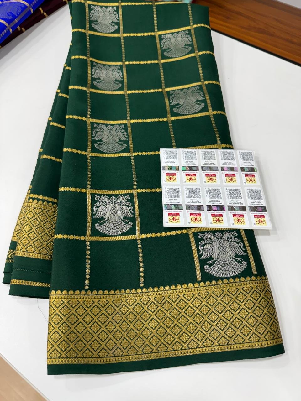 5 Pure Mysore Silk Sarees image 7