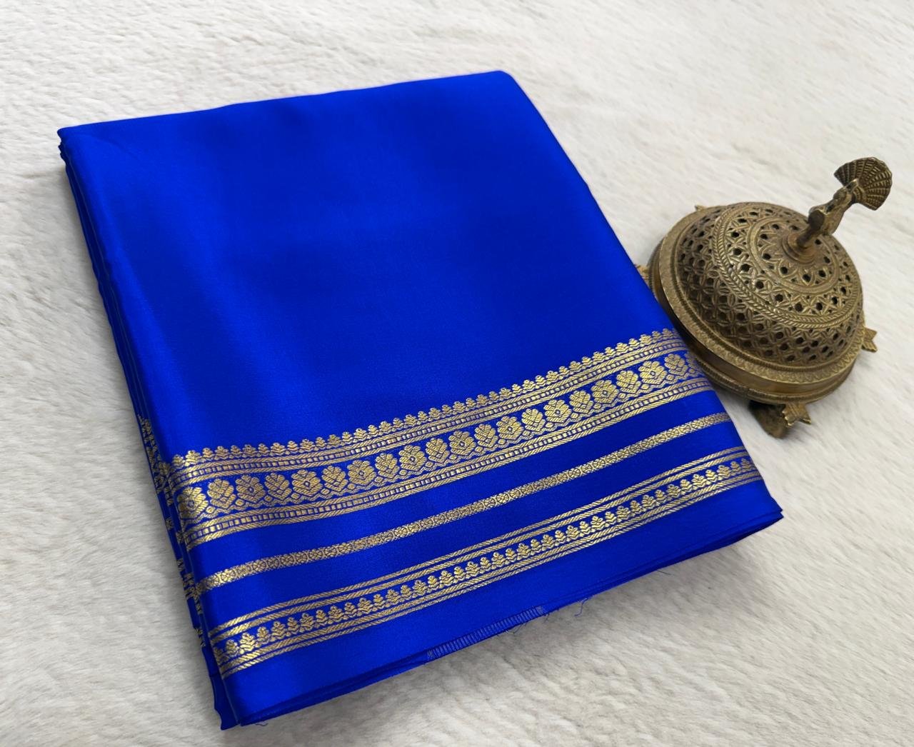 11 Pure Mysore Silk Sarees image 36