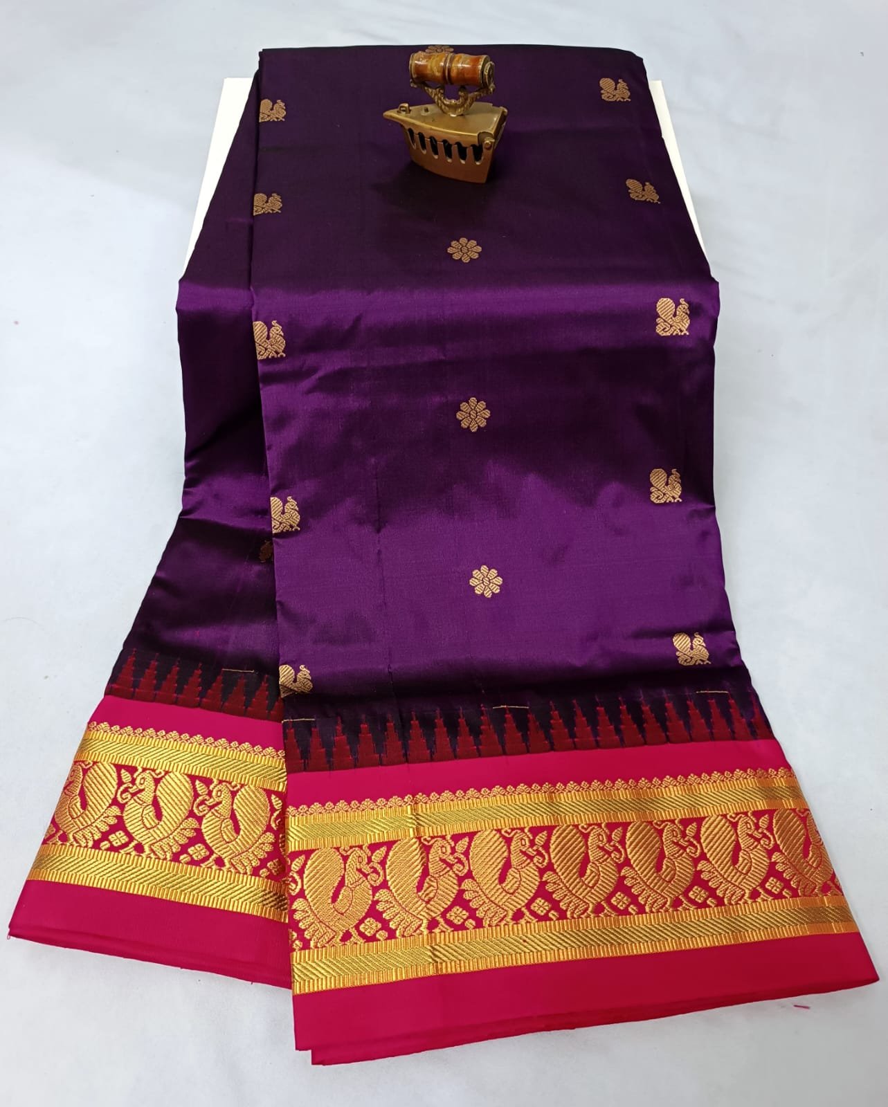 Swamini Gadwal Pure Silk image 14