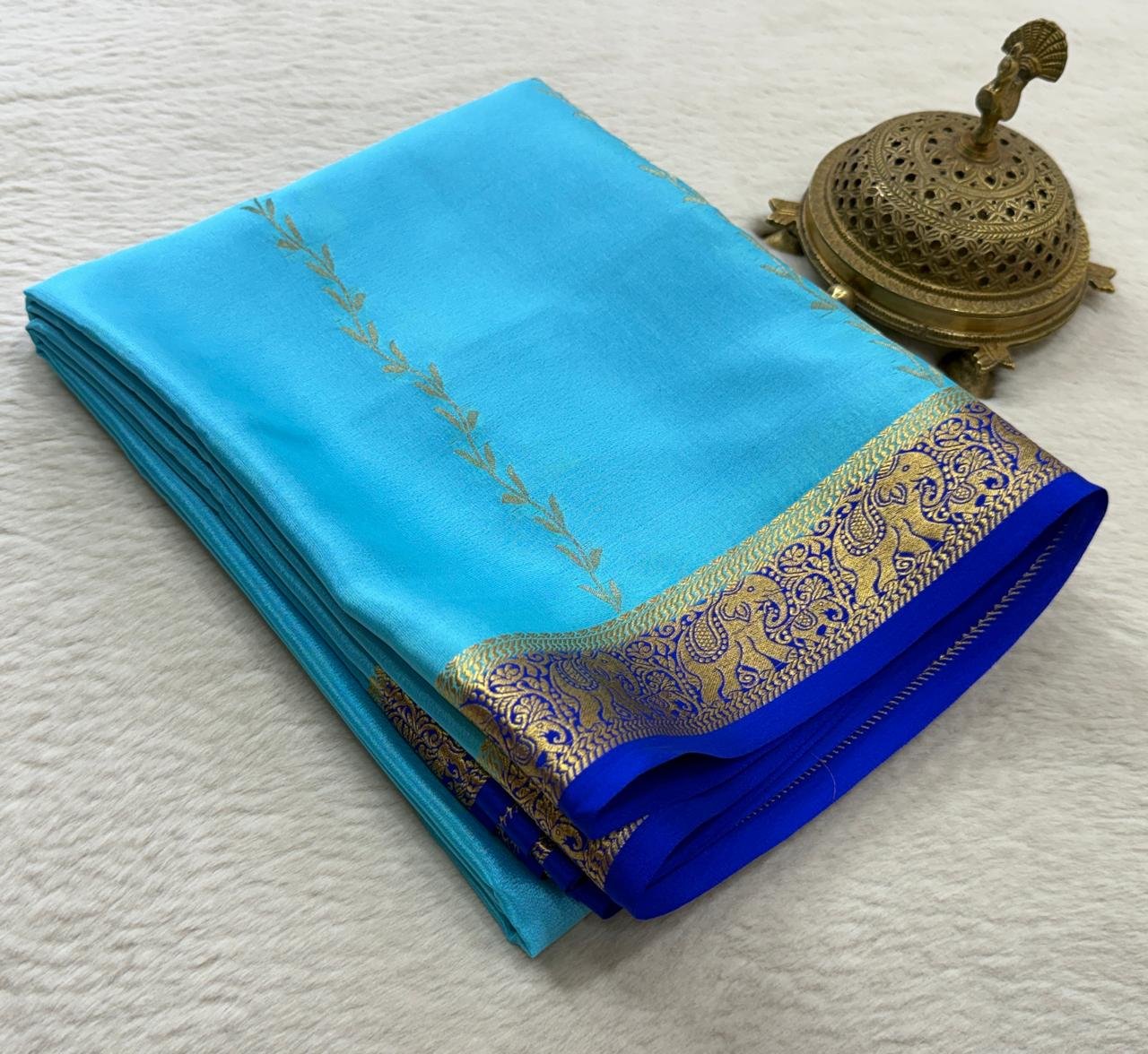 Pure Mysore Silk Sarees image 14