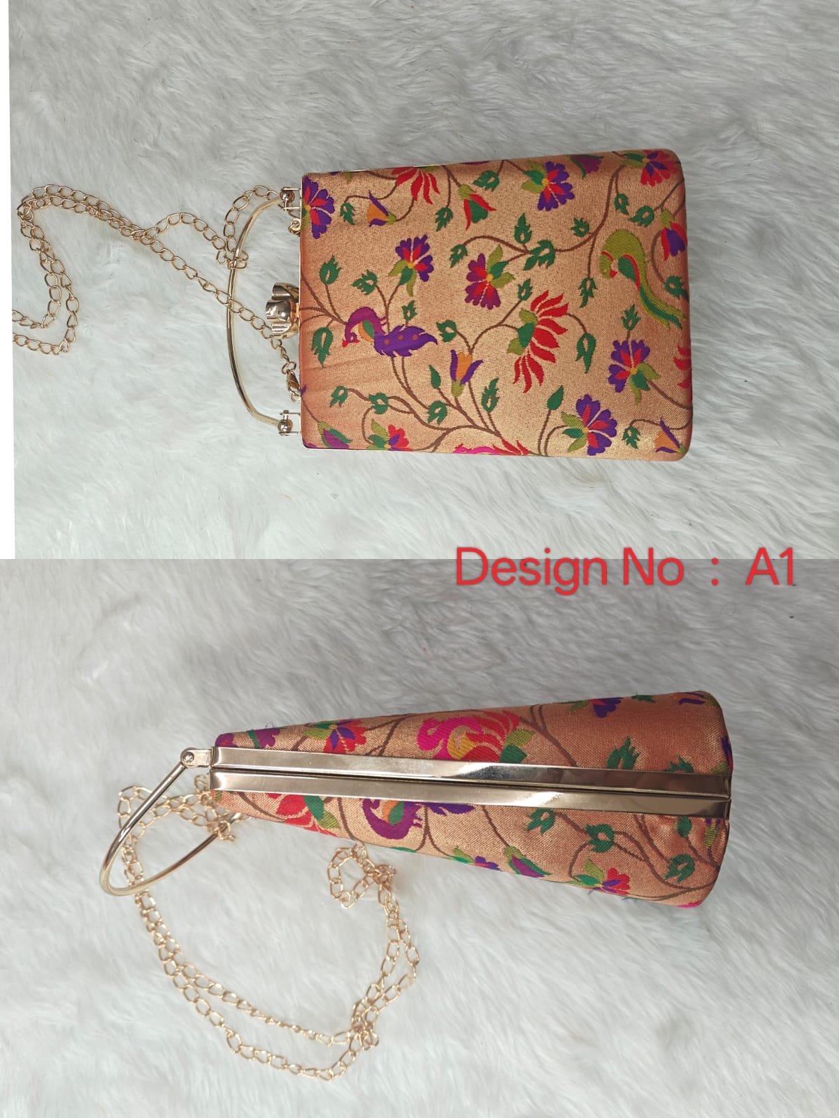 Paithani Clutch Design 5 image 2