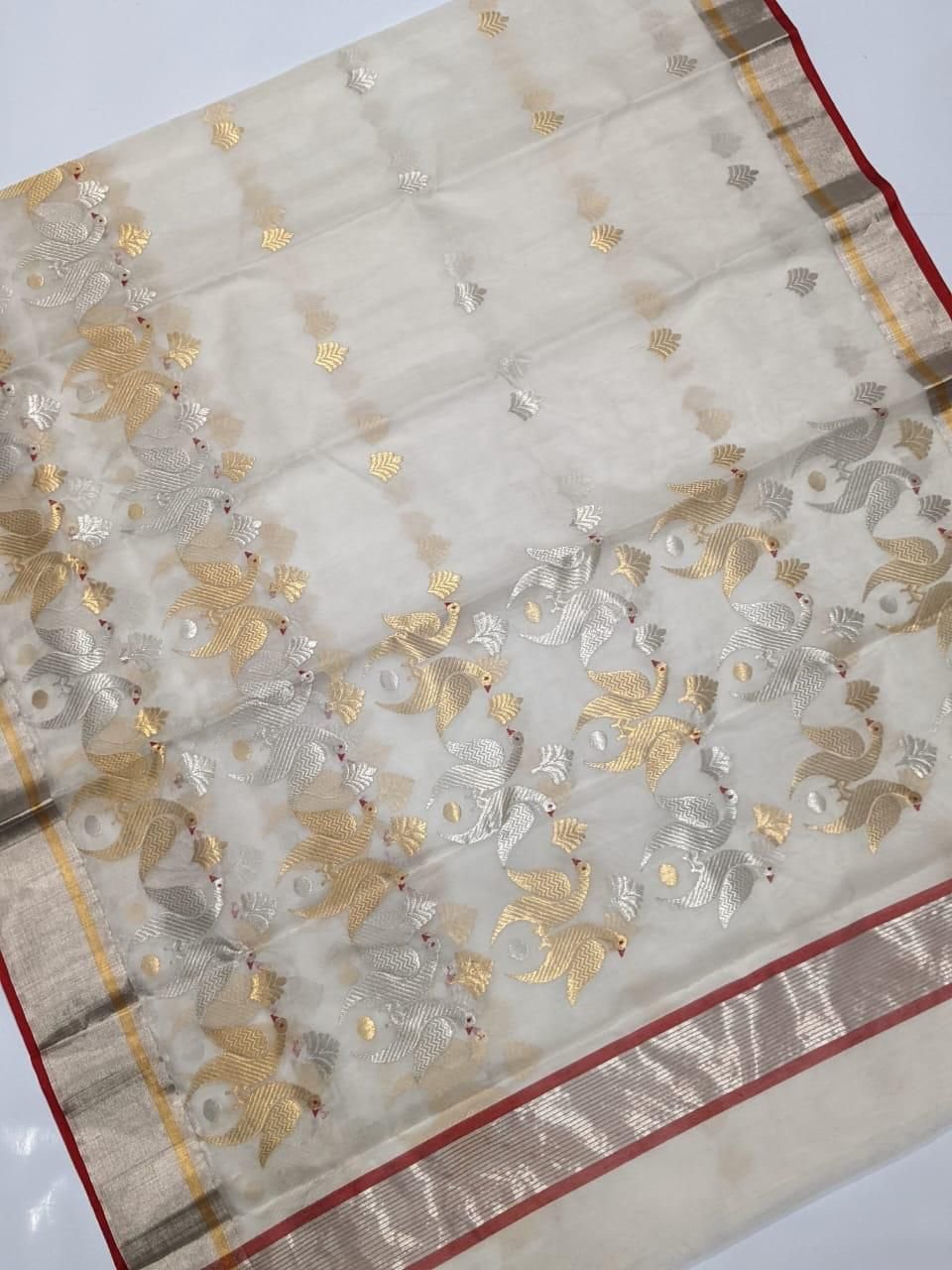 4 Silk Katan Saree image 3