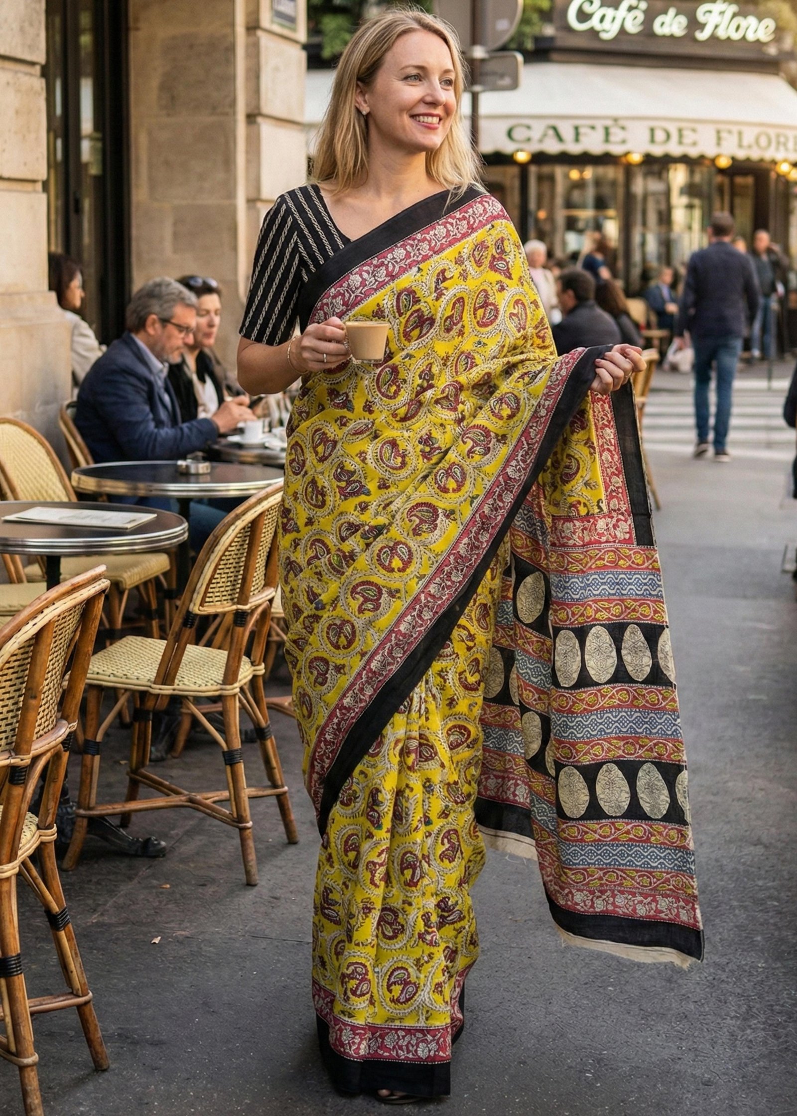 Pure Mulmul Cotton Sarees image 9