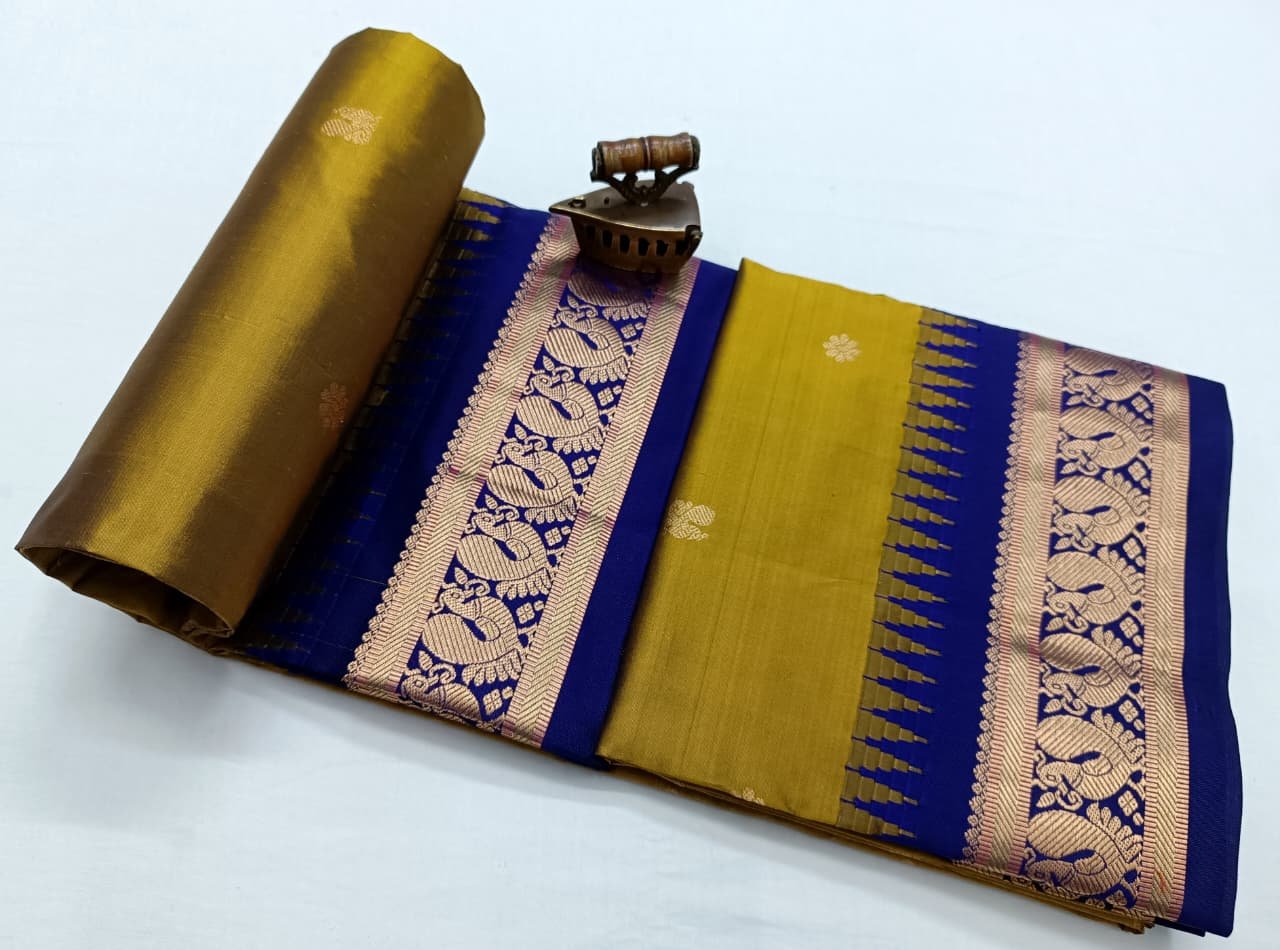 Swamini Gadwal Pure Silk image 10