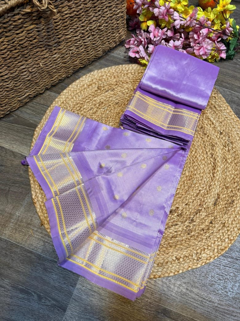 Kalanjali Maharani Paithani Pure Silk image 19