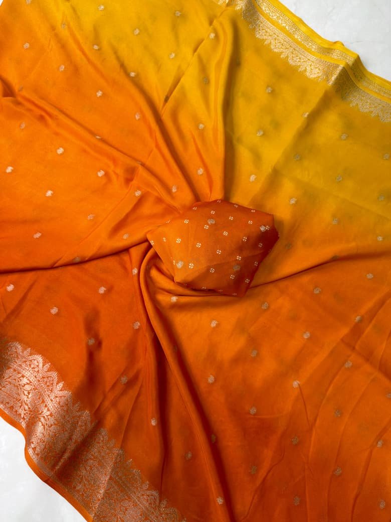 Premium Crepe Silk Saree image 5