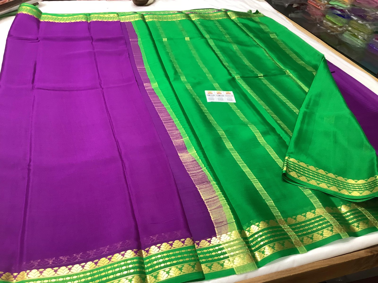 1 Pure Mysore Crepe Silk