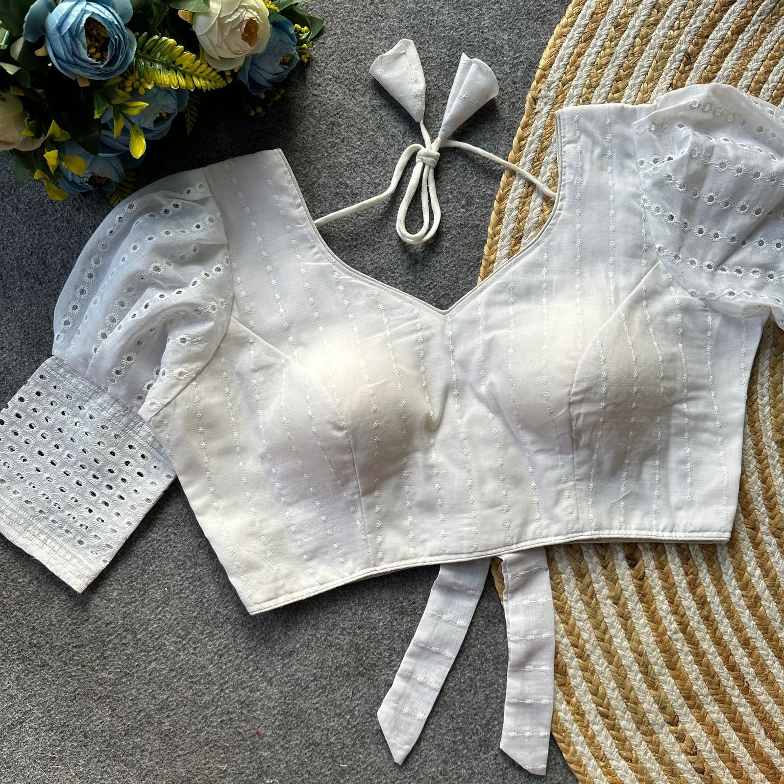Pure Hakoba Cotton Blouse image 3