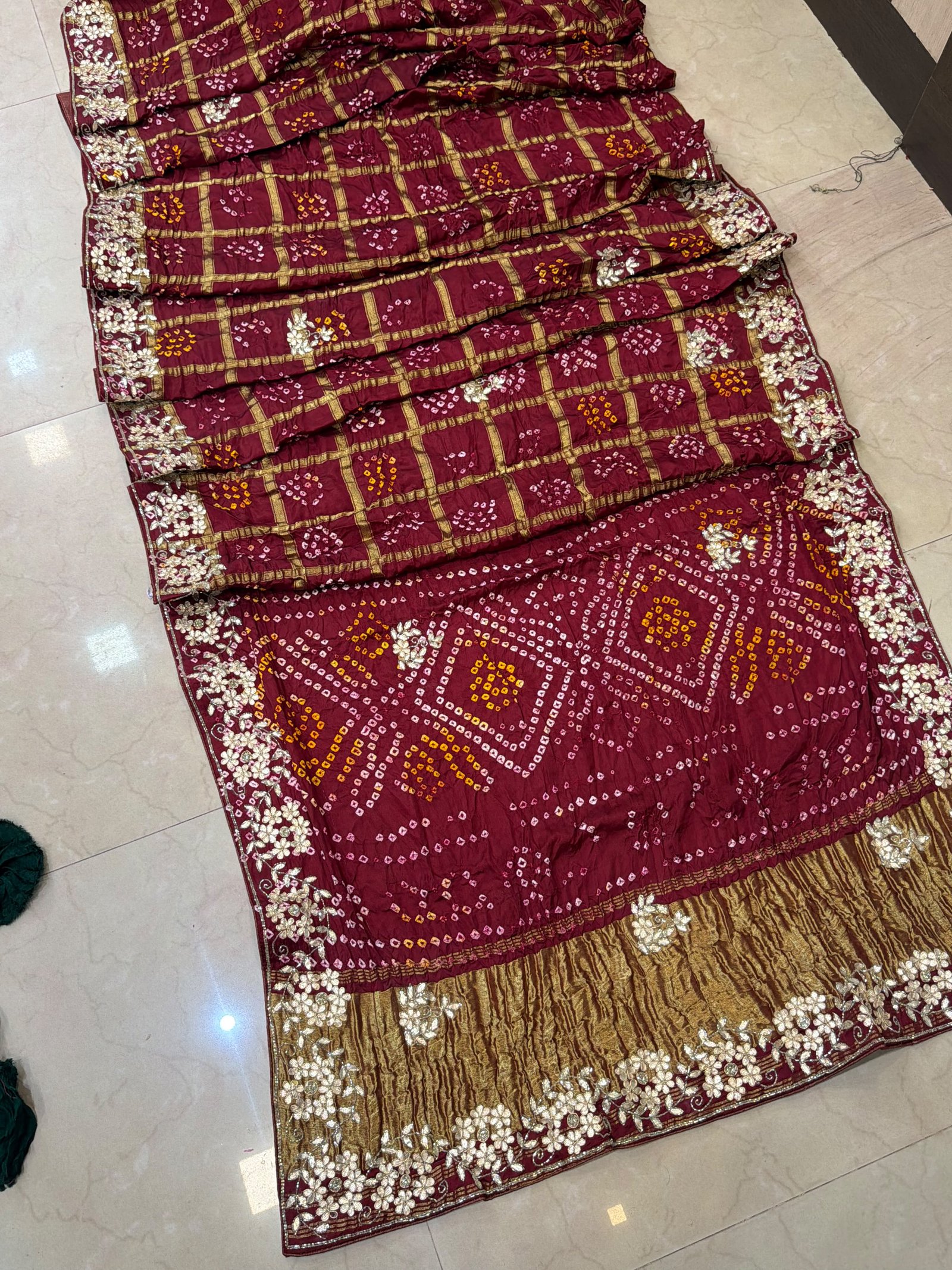 Modal Gaji Ghatchola with zardozi work image 6