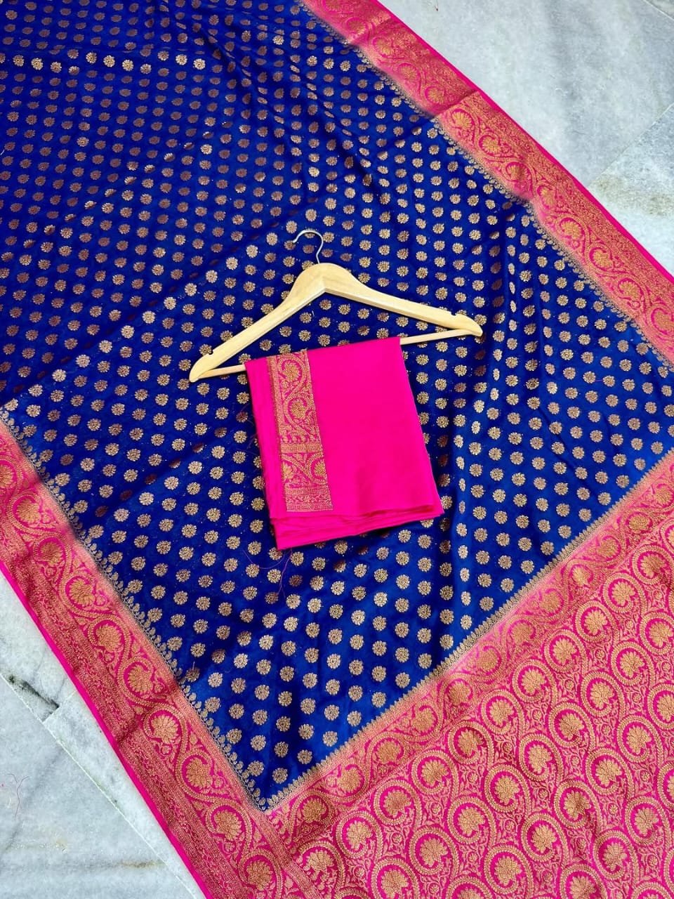1 Banarasi Daybal Semi Georgette Soft Silk image 13
