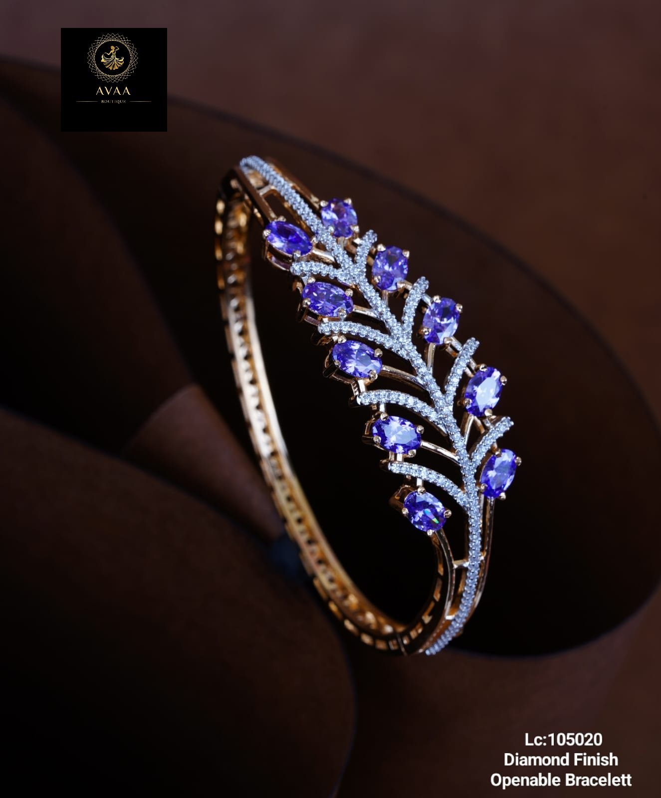 Diamond Bracelet Blue
