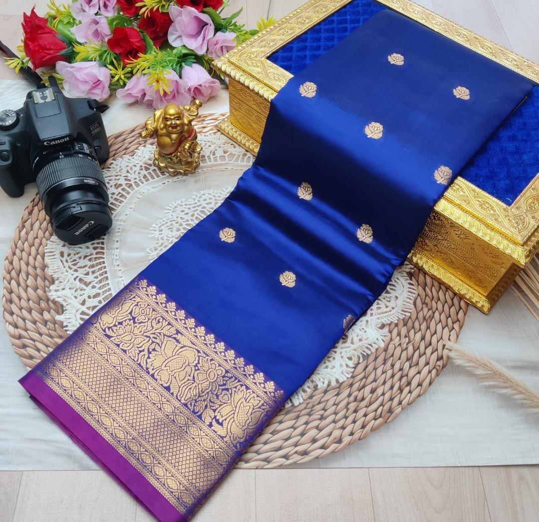 Litchi Soft Silk Sarees image 3