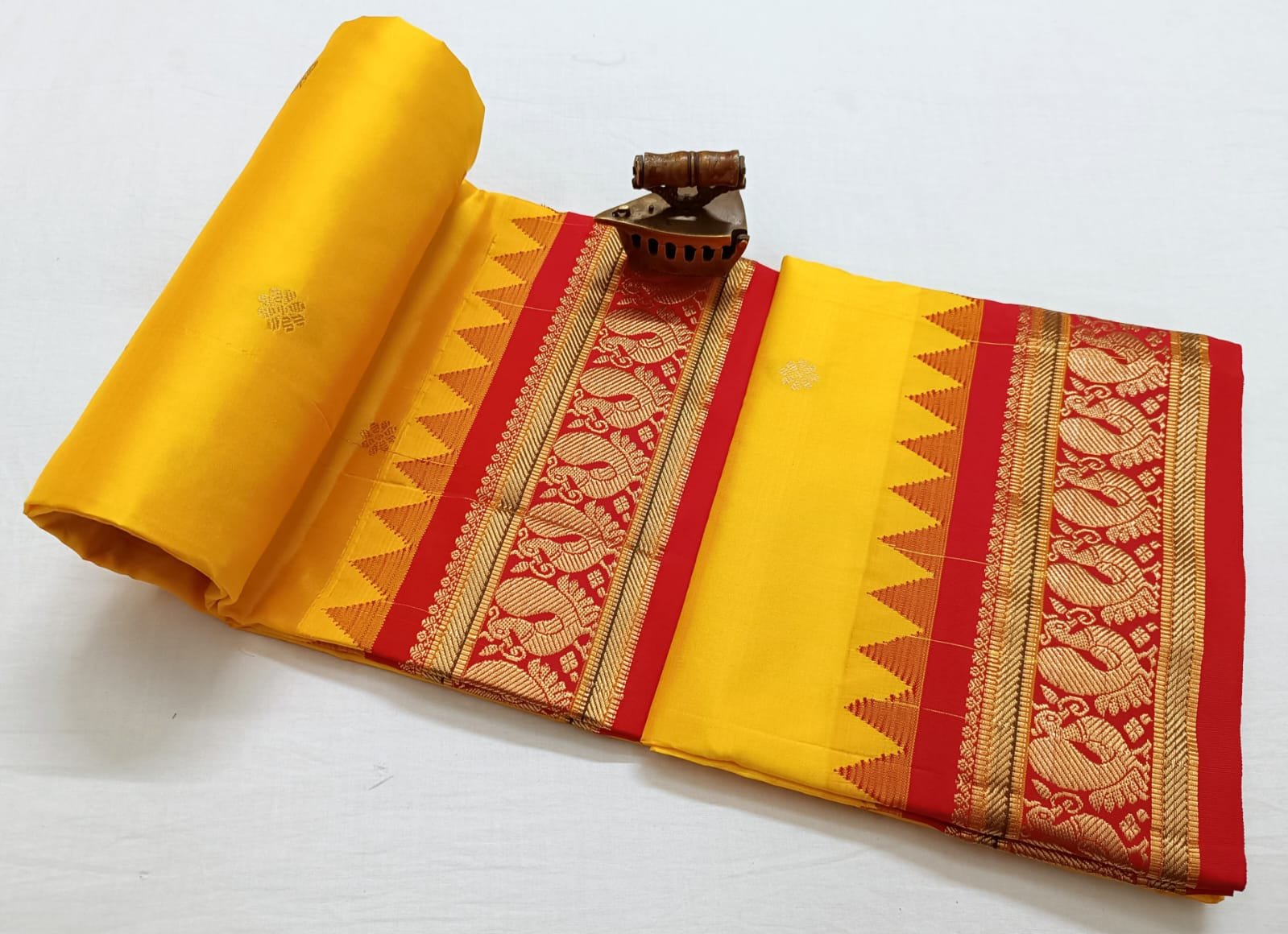 Swamini Gadwal Pure Silk image 17