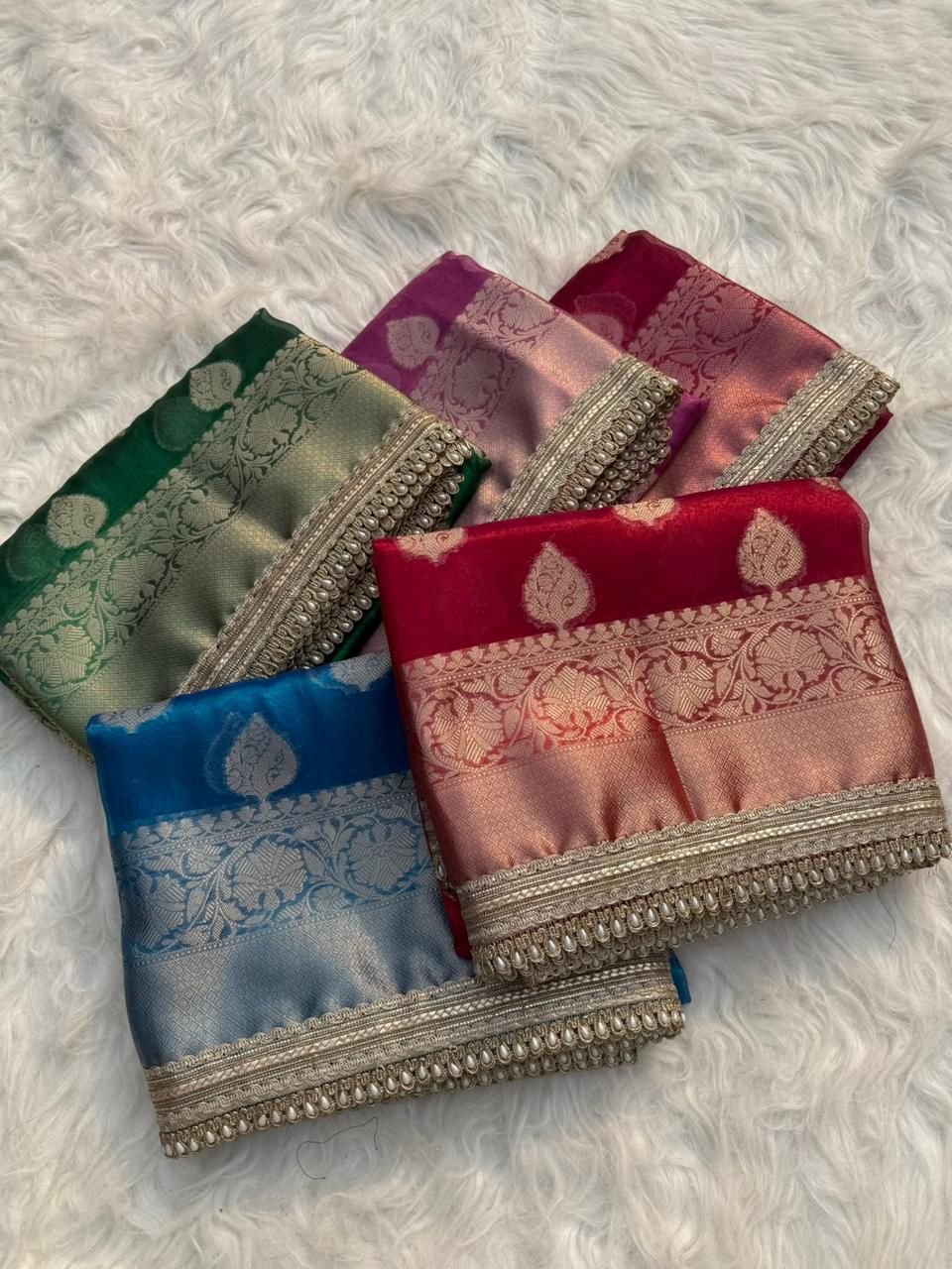 9 Banarasi Tissue Silk