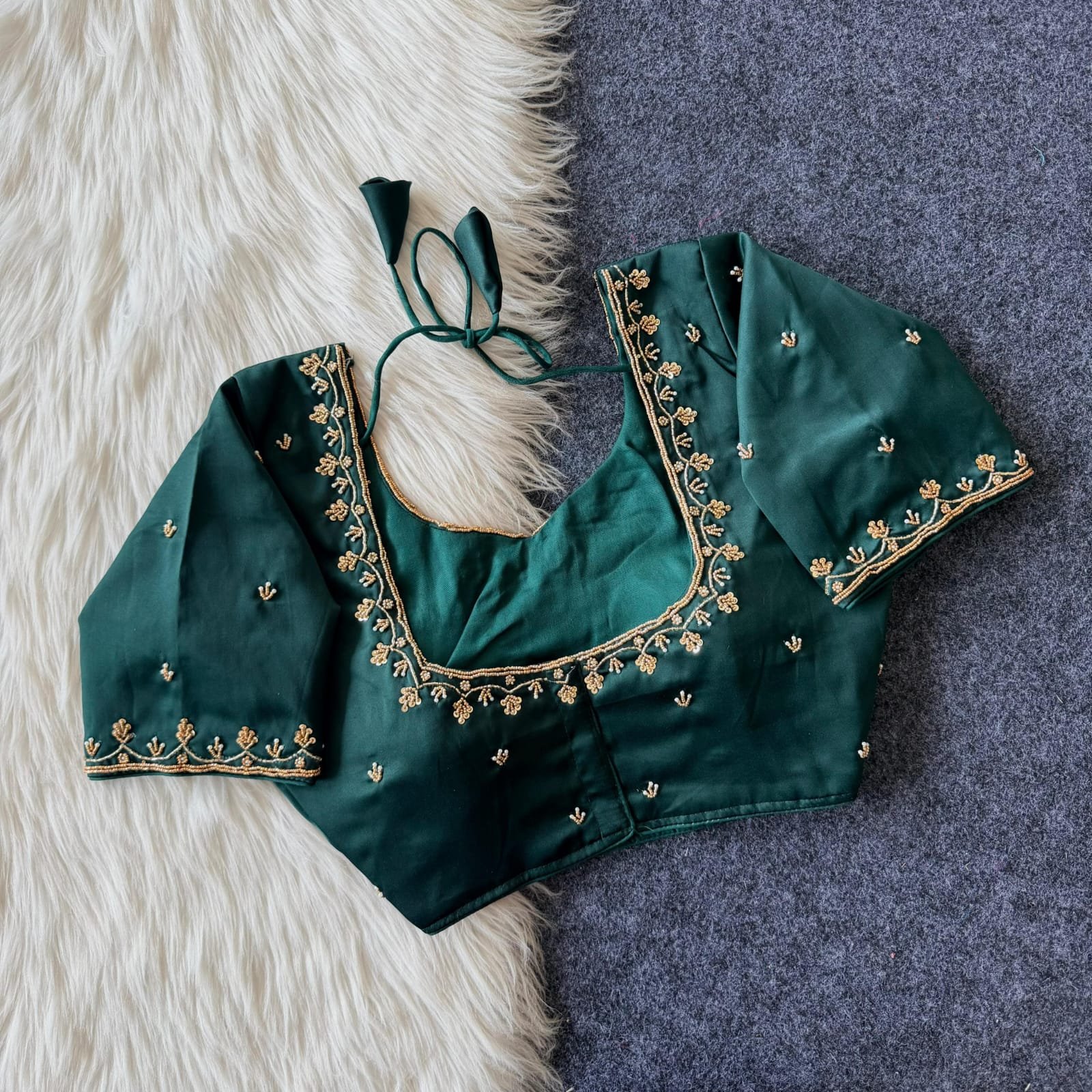 Embroidery Readymade  Blouse image 3