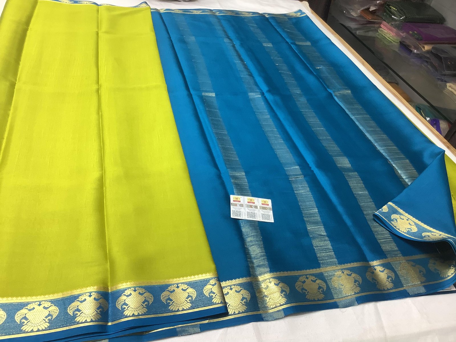 2 Pure Mysore Crepe Silk image 12