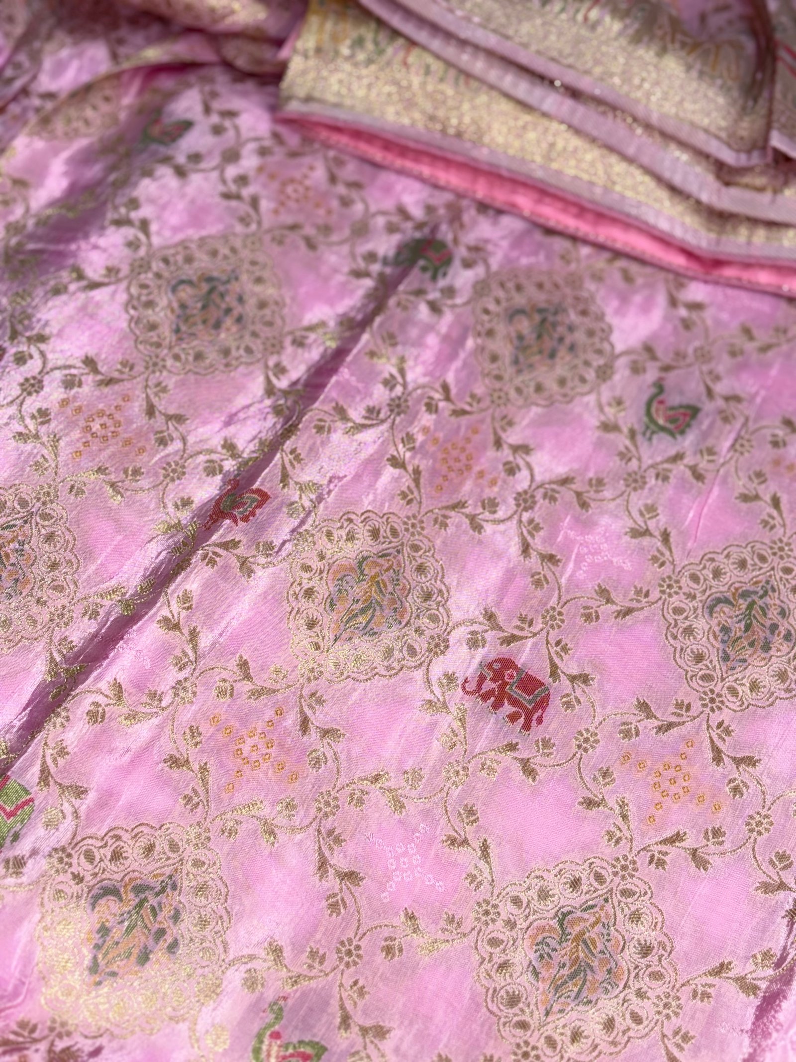 Pure Gaji Ghatchola Sarees image 12