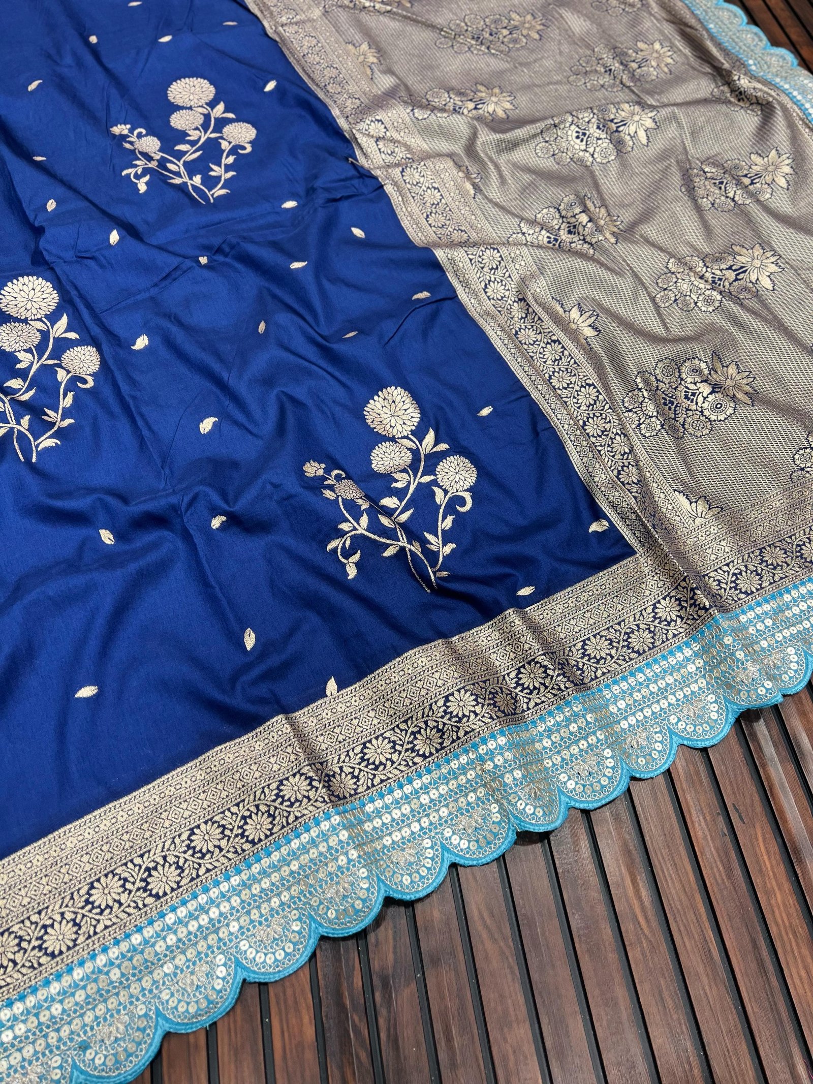 Pure Banarasi Dola Silk image 6