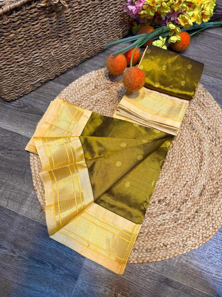 Kalanjali Maharani Paithani Pure Silk image 11