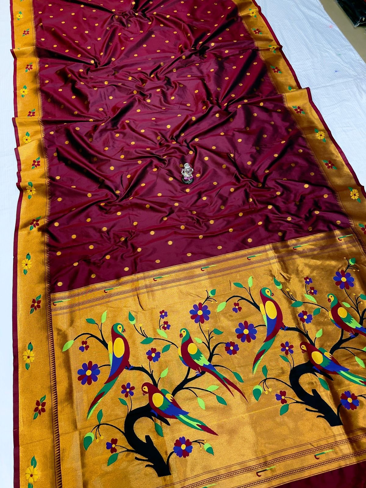 Radika Brocade Paithani image 28