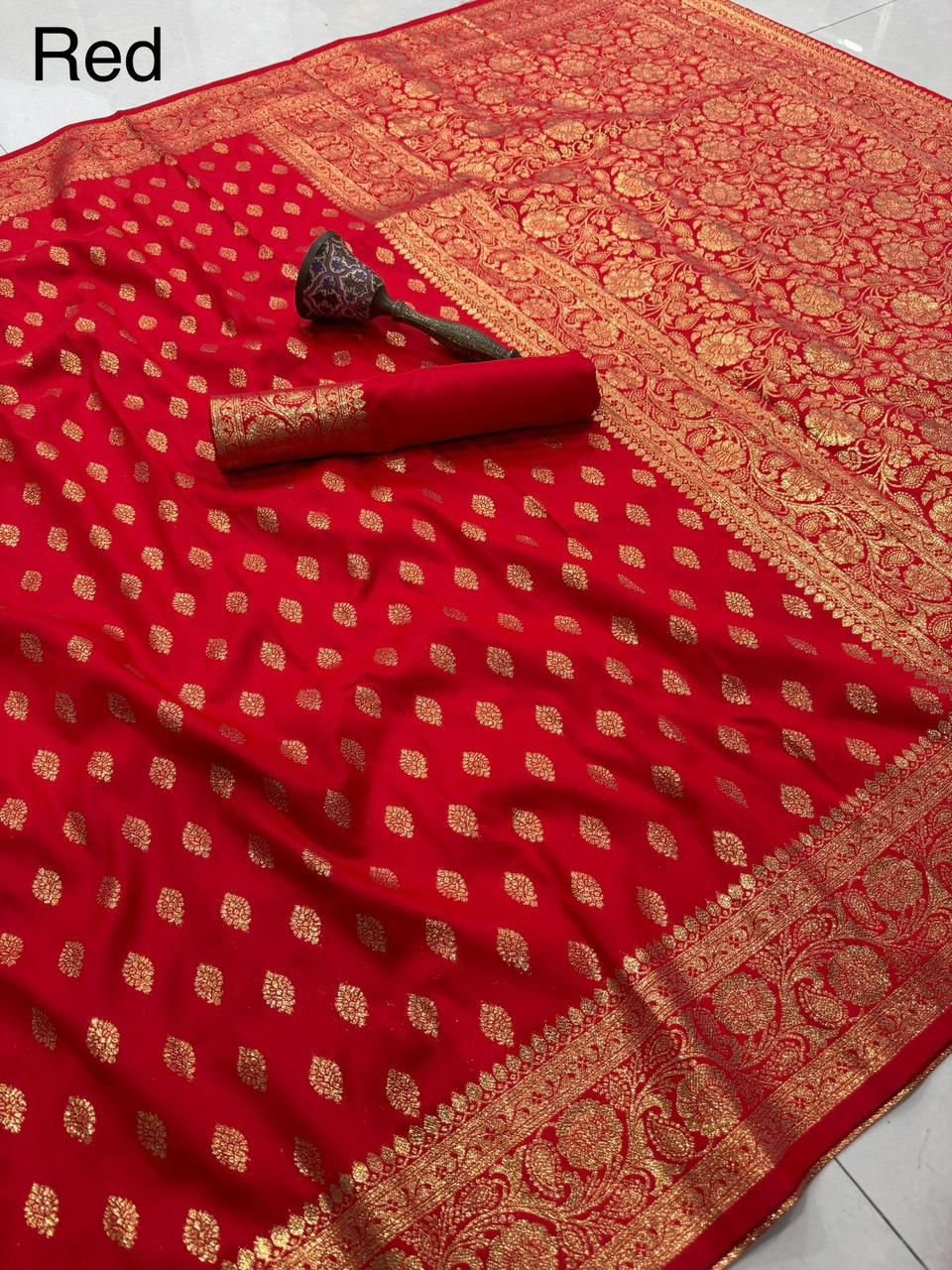 1 Banarasi Semi Silk image 10