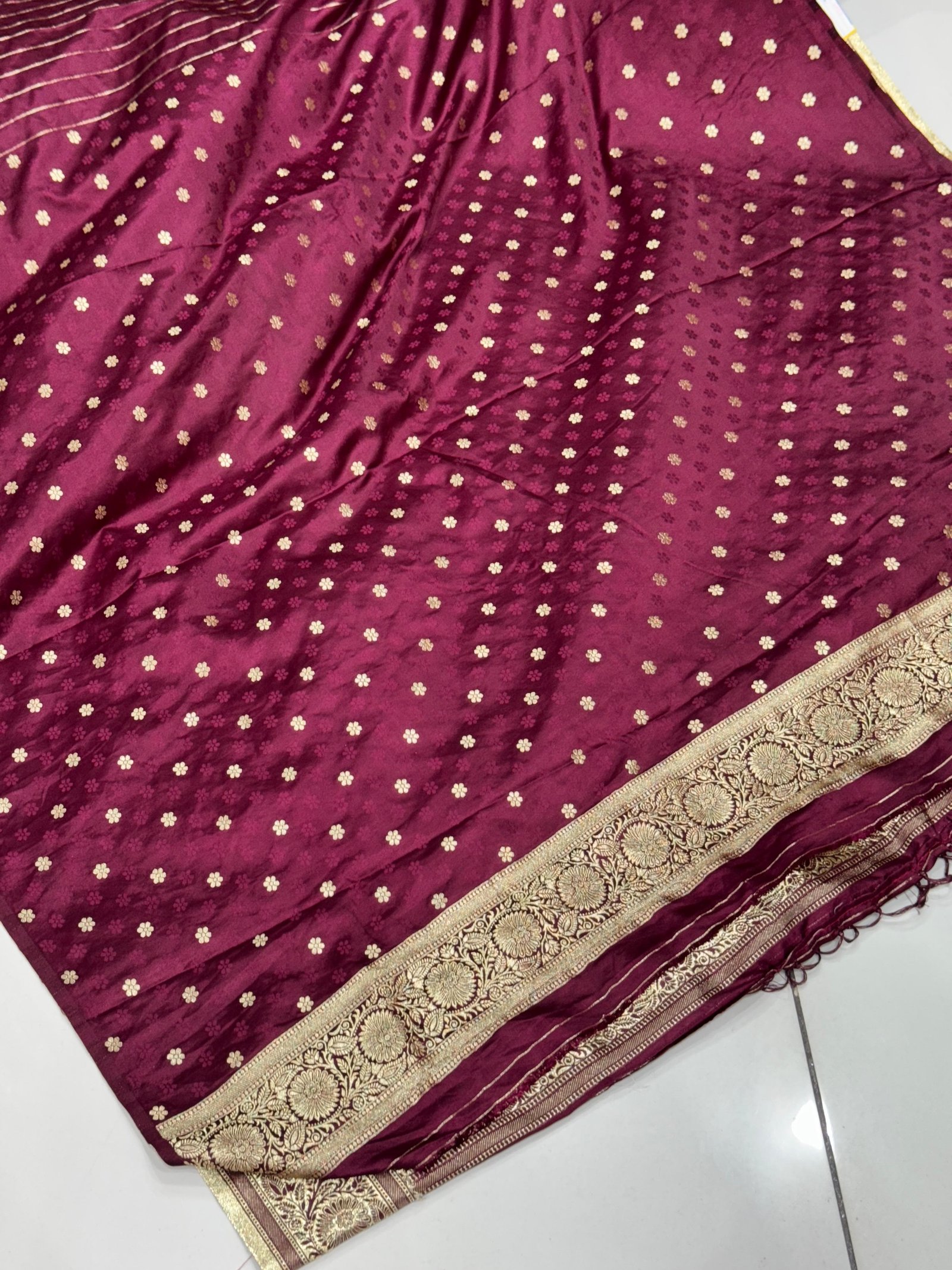 2 Banarasi Semi Silk image 5