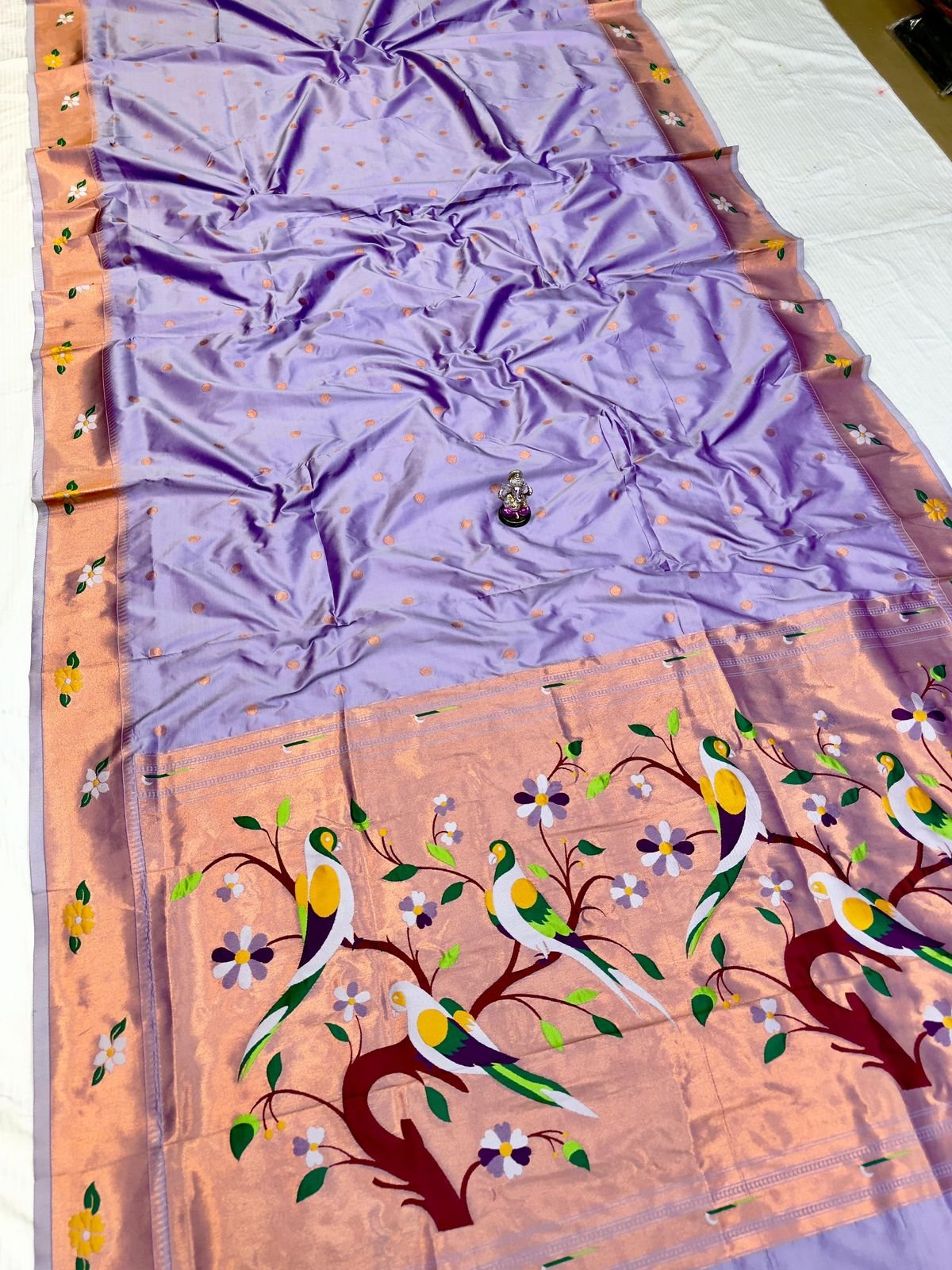 Radika Brocade Paithani image 11