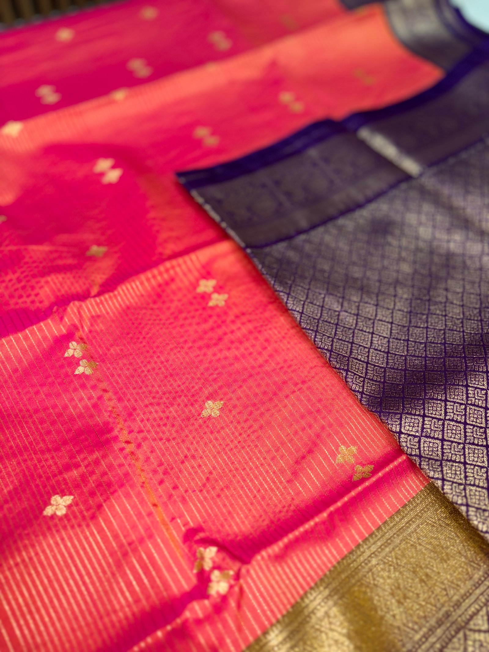 Small Border Korvai Kanchi Semi Silk Sarees image 8