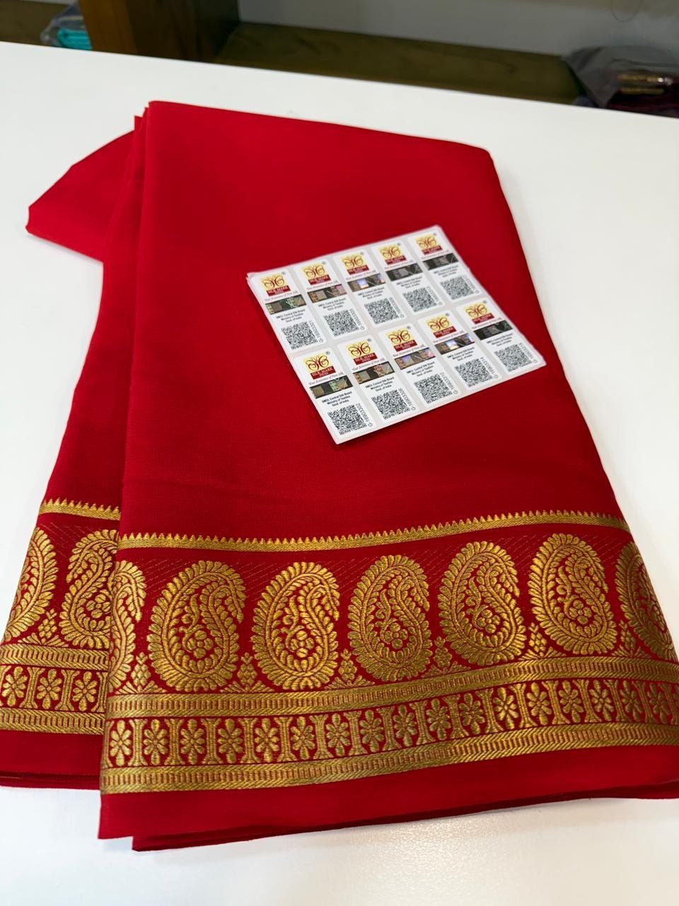 10 Pure Mysore Silk Sarees image 14