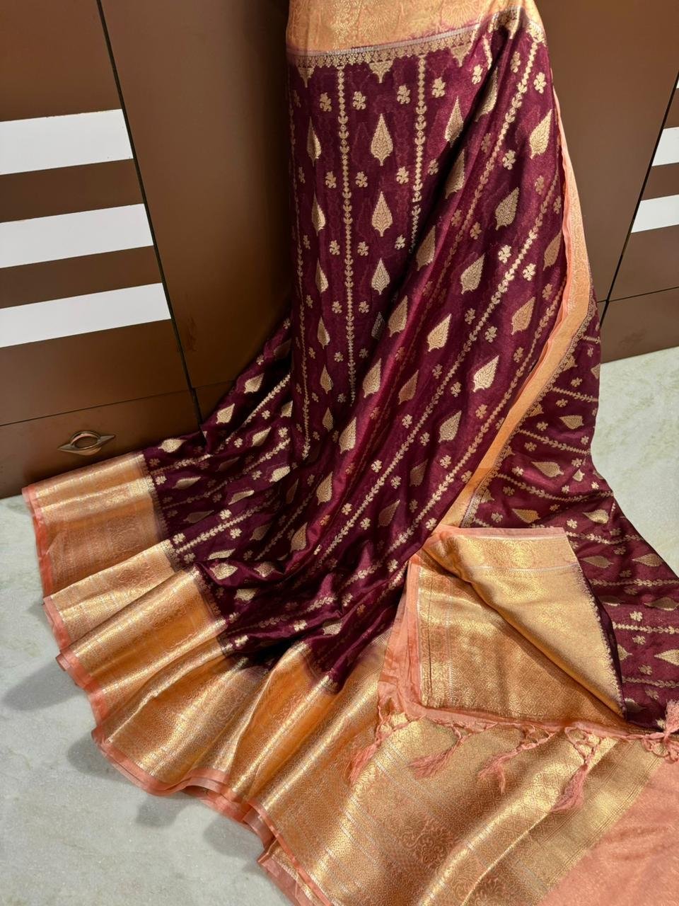 Banarasi Dybal Dupion Silk Saree