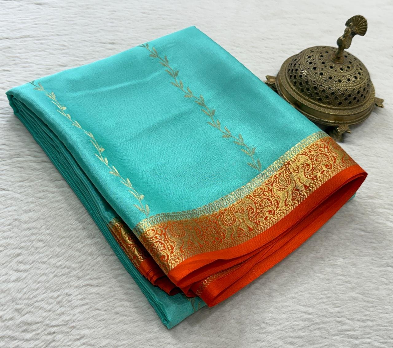 Pure Mysore Silk Sarees image 6