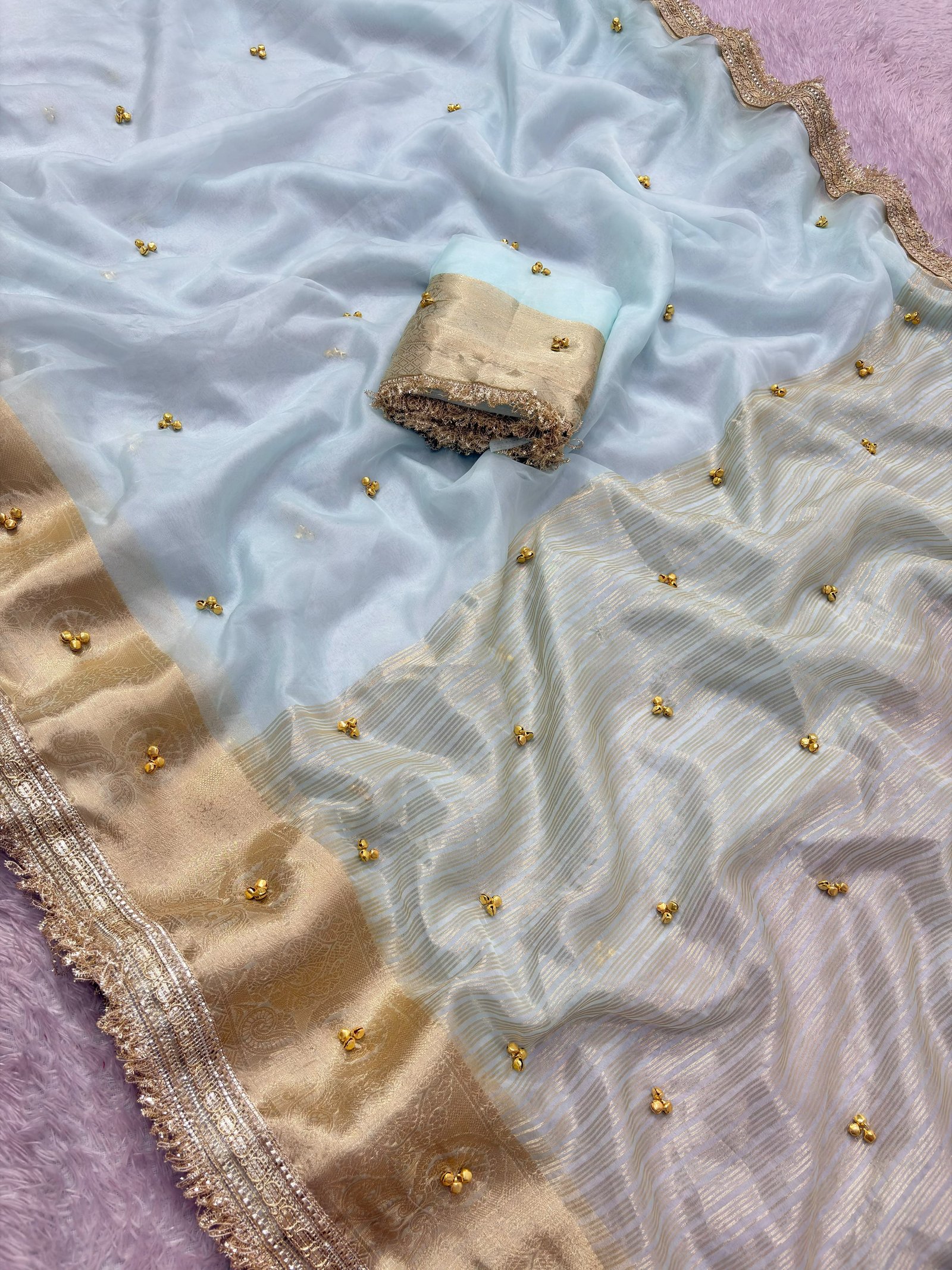 Ghungroo Wala Trending Saree image 4