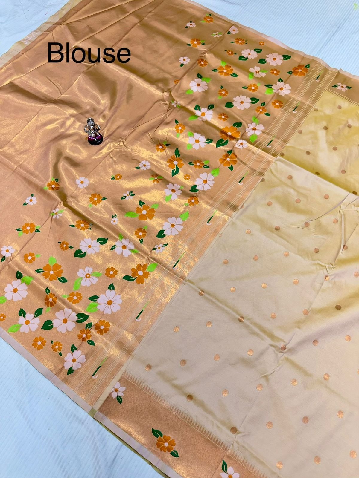 Radika Brocade Paithani image 7