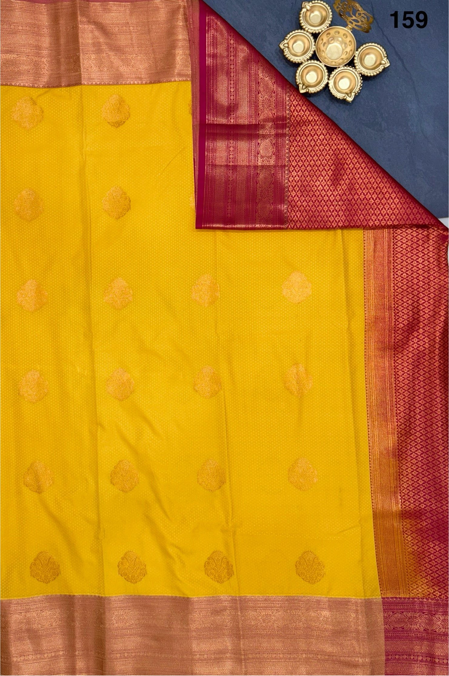 4 Korvai Kanchi Semi Silk Sarees image 7