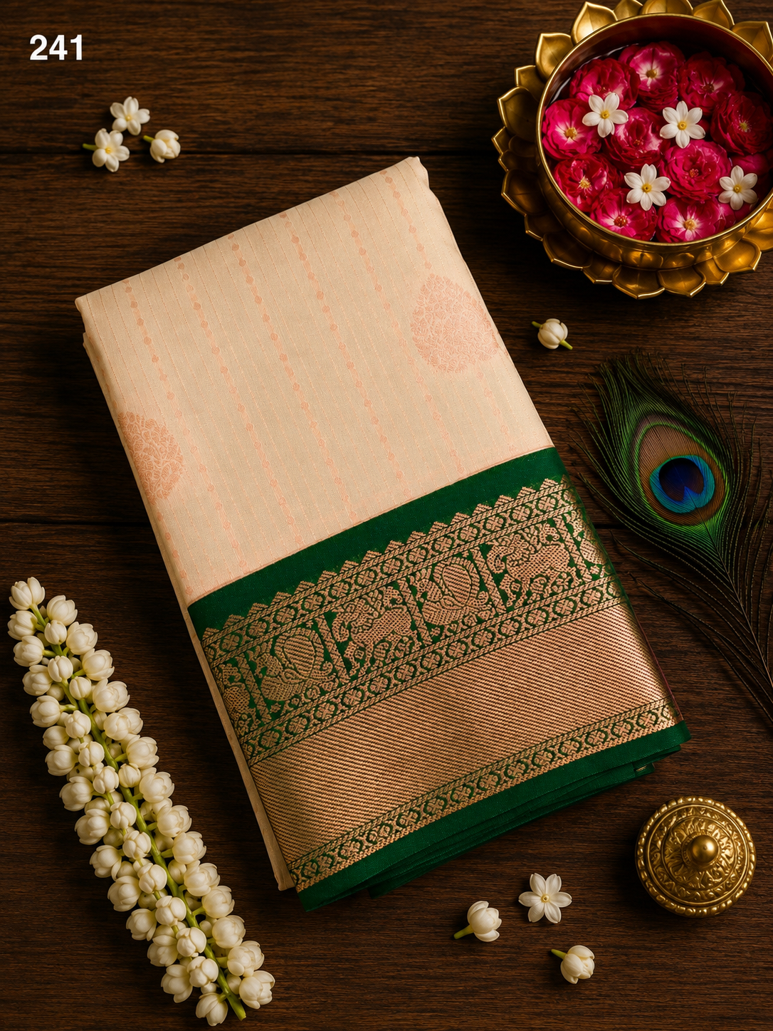 1 Korvai Kanchi Semi Silk Sarees image 7