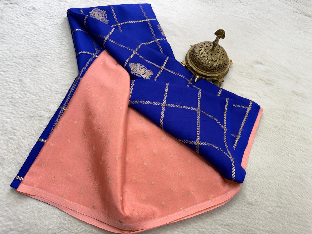 9 Pure Mysore Silk Sarees image 4