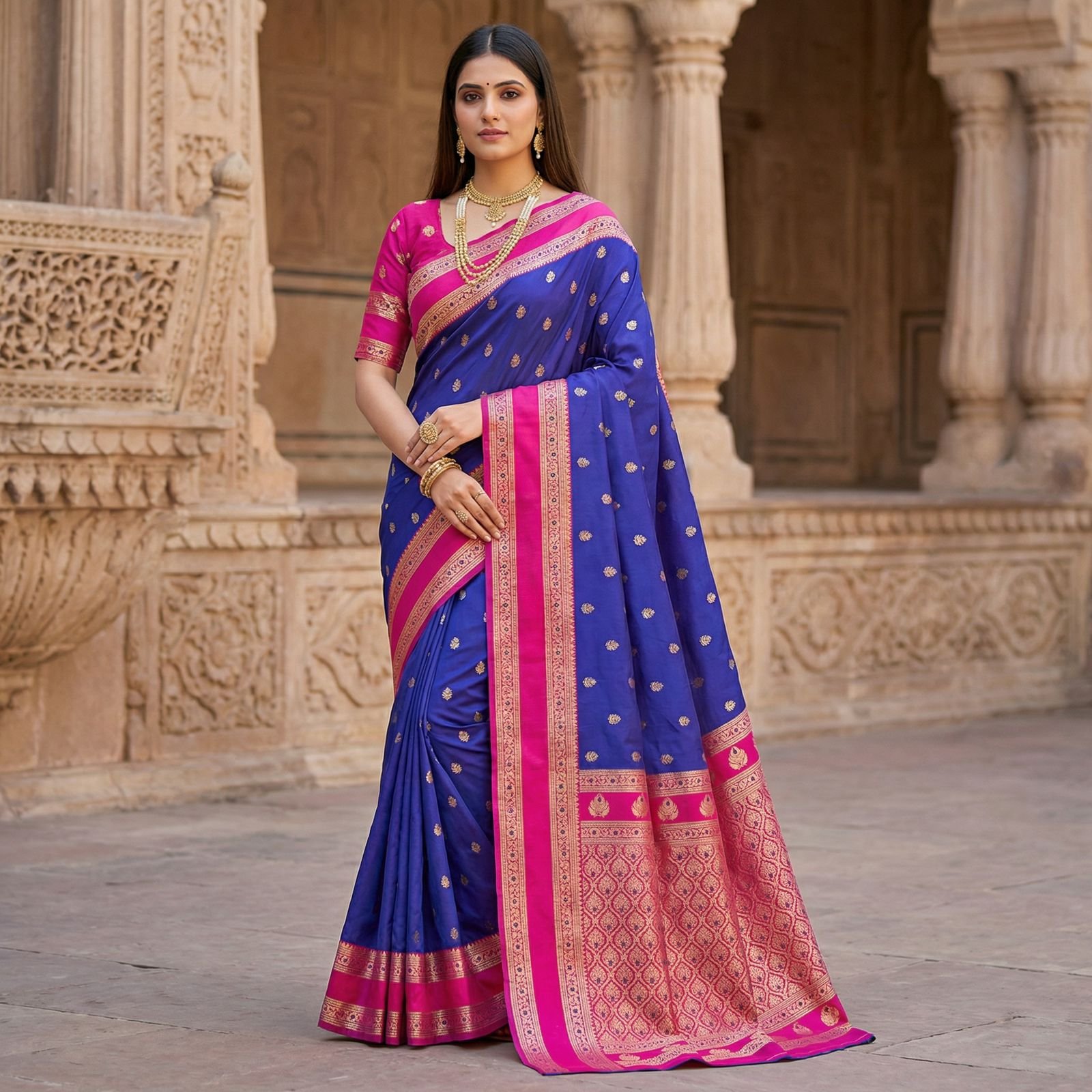 Banarasi Semi Silk image 16