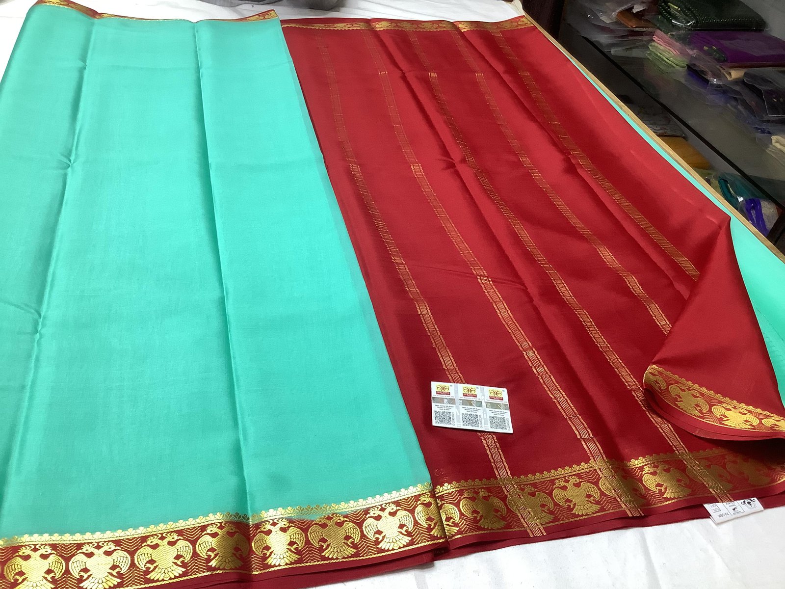 2 Pure Mysore Crepe Silk image 3