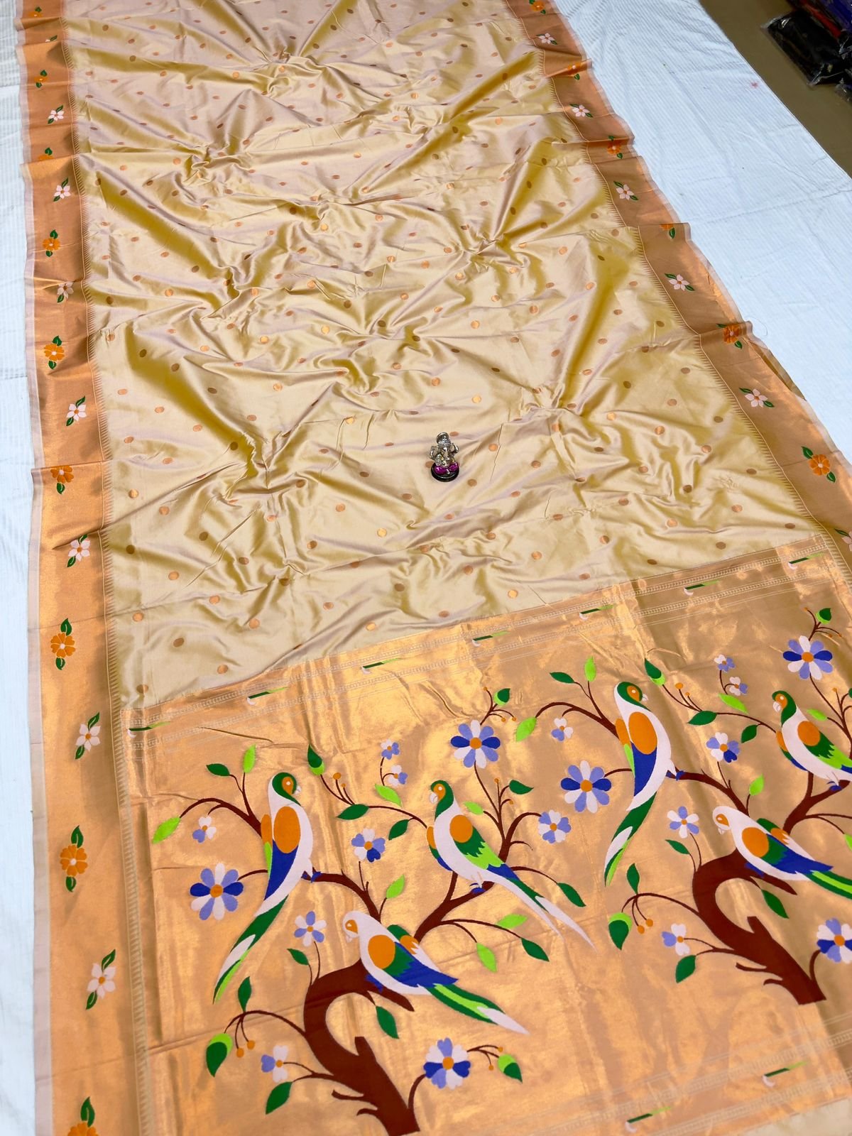 Radika Brocade Paithani image 8