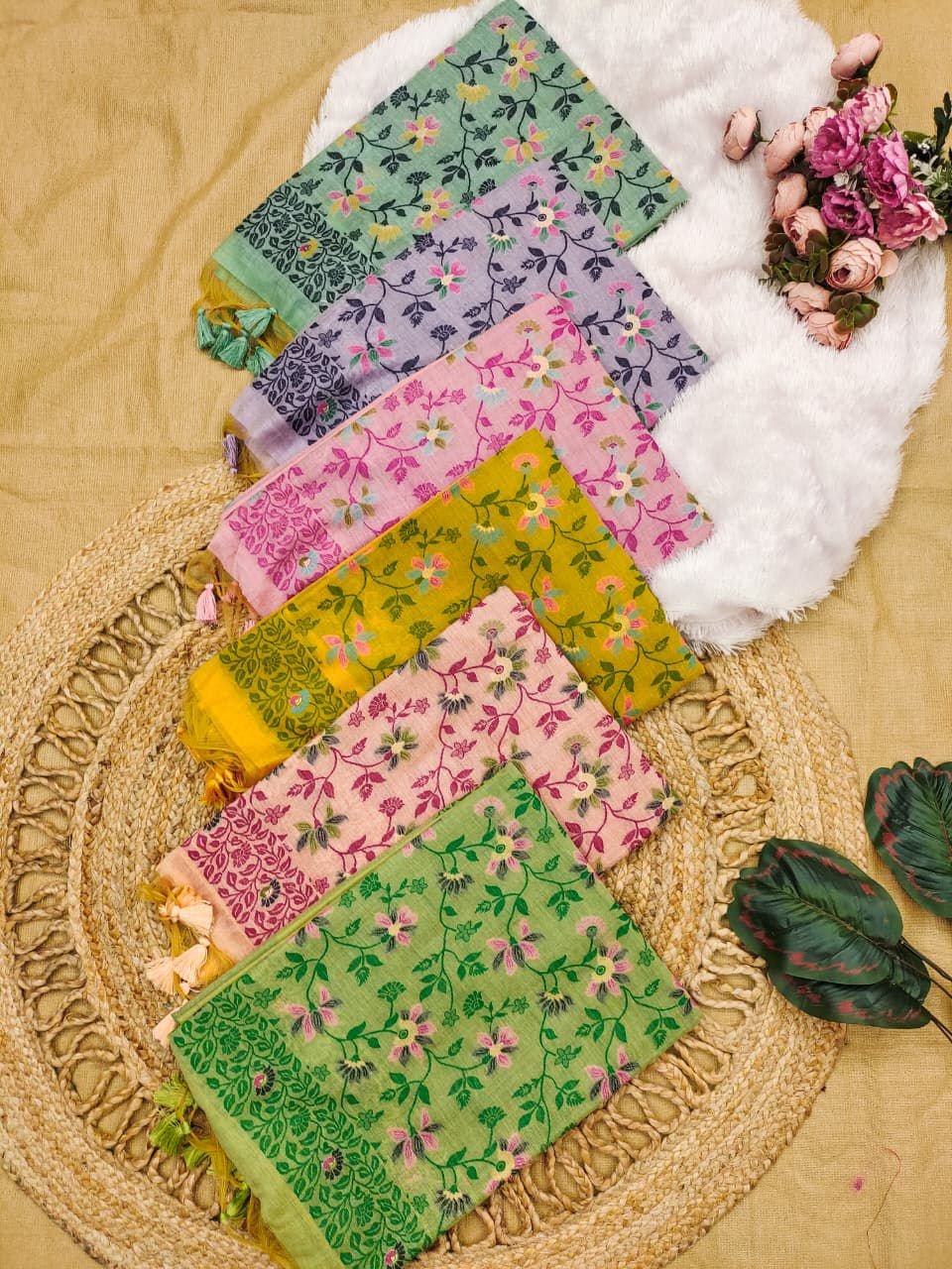Premium Chanderi Cotton Saree