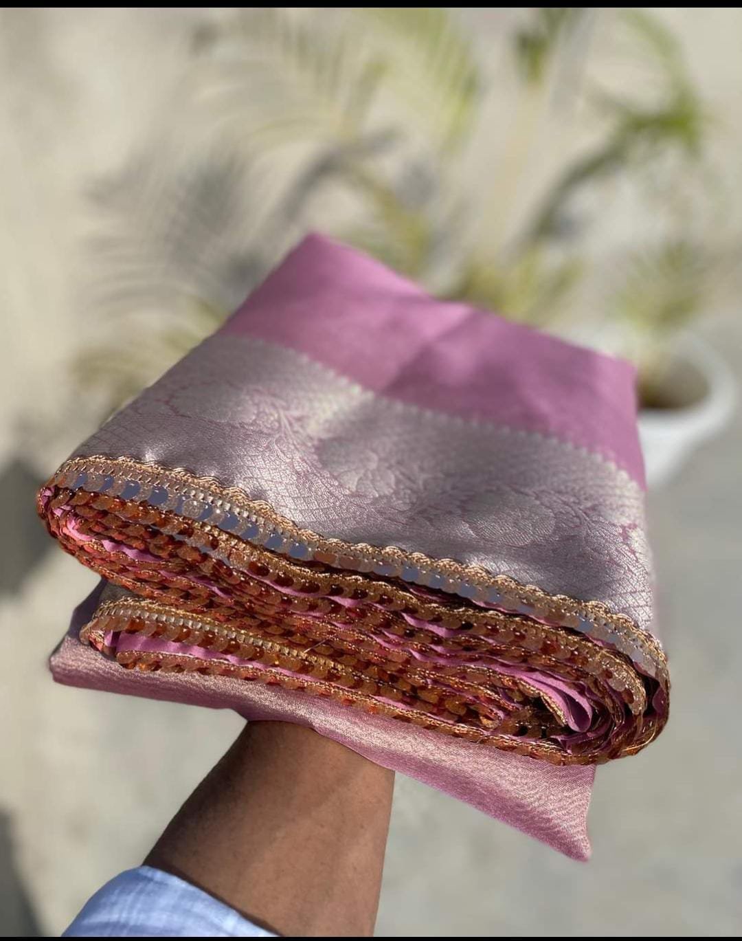 1 Banarasi Tissue Silk Saree image 3