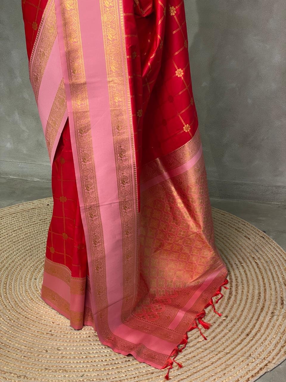 Soft Semi Silk Sarees image 7