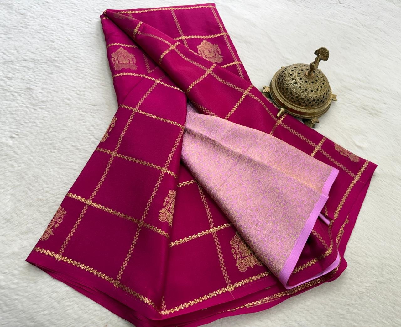 9 Pure Mysore Silk Sarees image 16