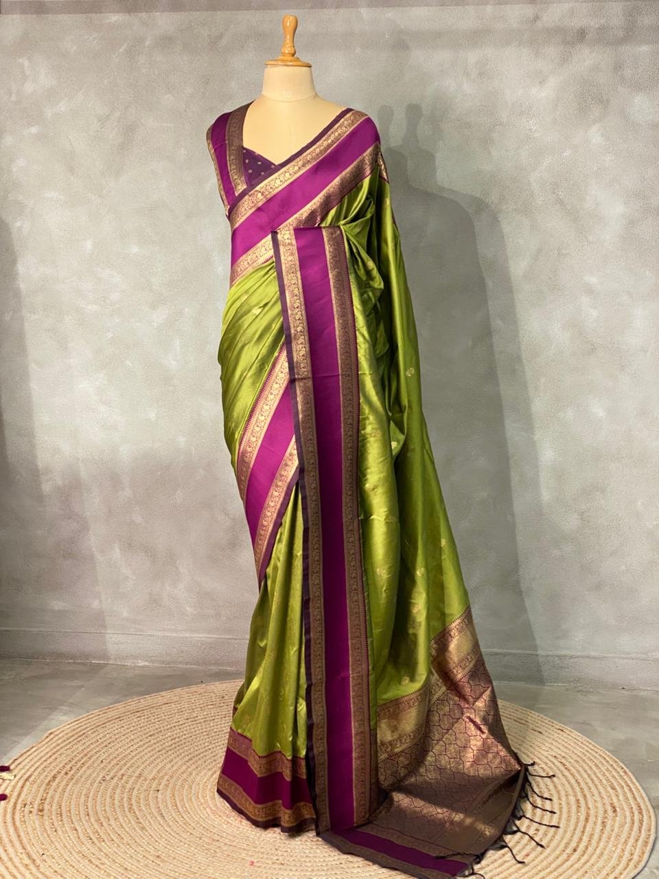 Soft Semi Silk Sarees image 2