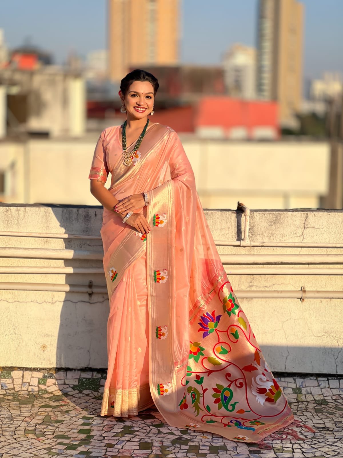 Soft Organza Sarees With Butti