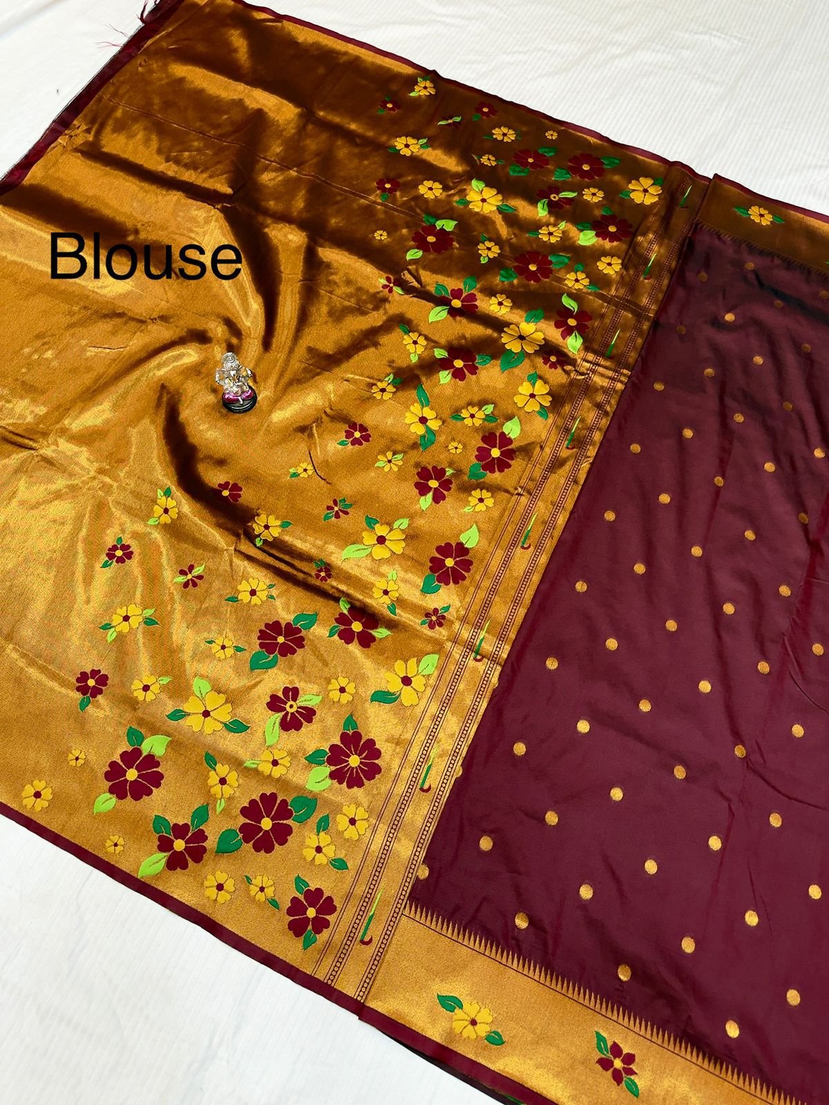 Radika Brocade Paithani image 30