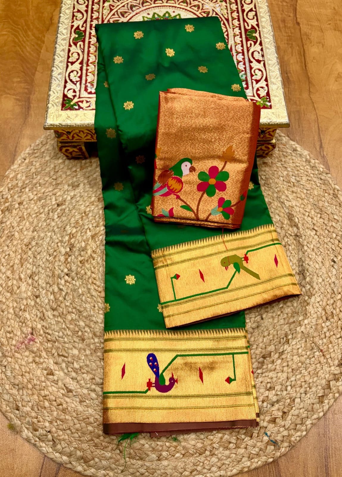 Brocade Paithani Saree image 8