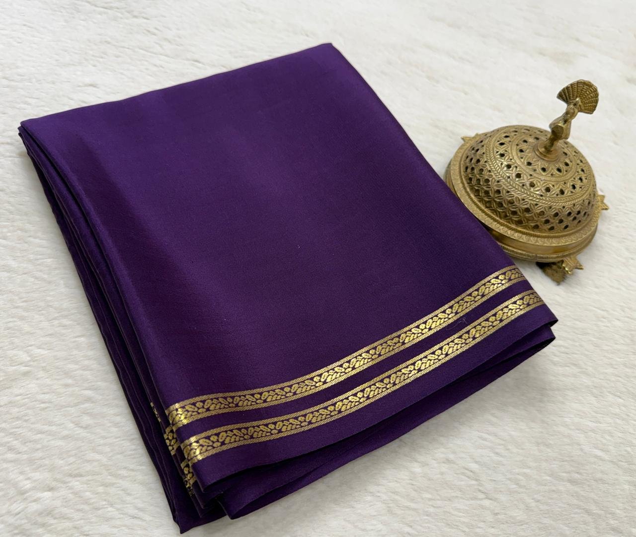 Pure Mysore Silk Sarees image 8